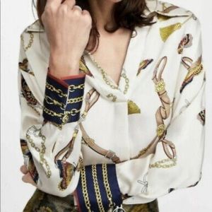 Zara Blouse Size S